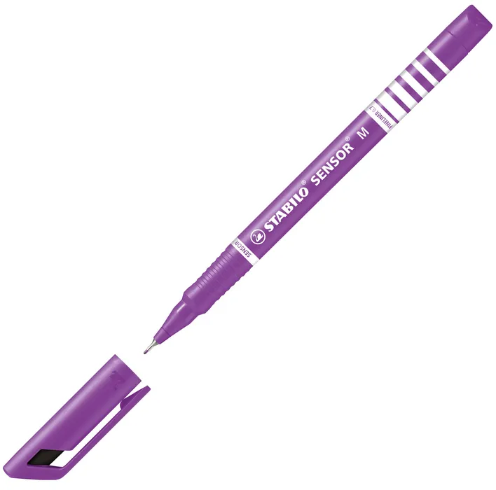 Hlavný obrázok produktu Liner STABILO SENSOR - medium - fialová [1 ks]