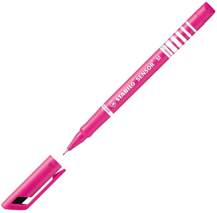 Hlavný obrázok produktu Liner STABILO SENSOR - medium - růžová [1 ks]