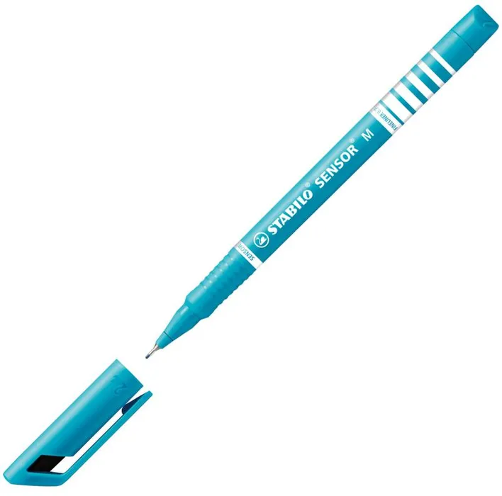 Hlavný obrázok produktu Liner STABILO SENSOR - medium - tyrkysová [1 ks]