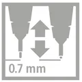 Liner STABILO SENSOR - medium - zelená [1 ks]