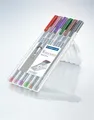Liner "Triplus 334", sada, 6 farieb, 0,3 mm, STAEDTLER