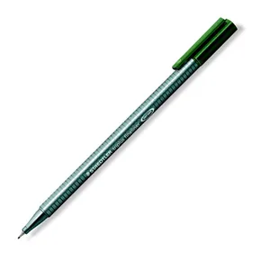 Liner "Triplus 334", tmavozelená, 0,3 mm, STAEDTLER