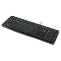 Ďalší obrázok produktu Logitech K120, klávesnica CZ, klasická, 920-002485, 920-002641 typ drôtová (USB), čierna