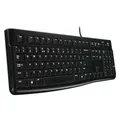 Ďalší obrázok produktu Logitech K120, klávesnica CZ, klasická, 920-002485, 920-002641 typ drôtová (USB), čierna