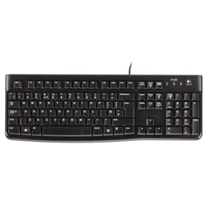 Hlavný obrázok produktu Logitech K120, Klávesnice CZ, klasická, 920-002485, 920-002641 typ drátová (USB), černá