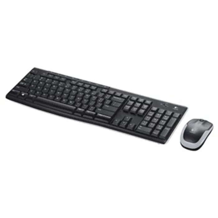 Hlavný obrázok produktu Logitech MK270, Sada klávesnice s bezdrátovou laserovou myší, AAA, CZ, multimediální, 2.4