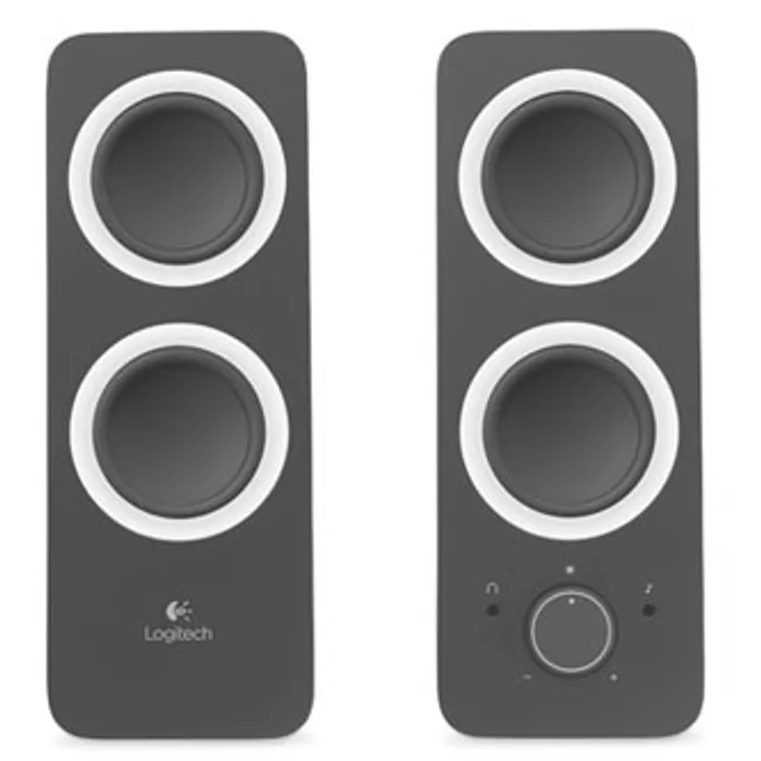 Hlavný obrázok produktu Logitech reproduktory Z200-MIDNIGHT BLACK, 2.0, 10W, černé, regulace hlasitosti