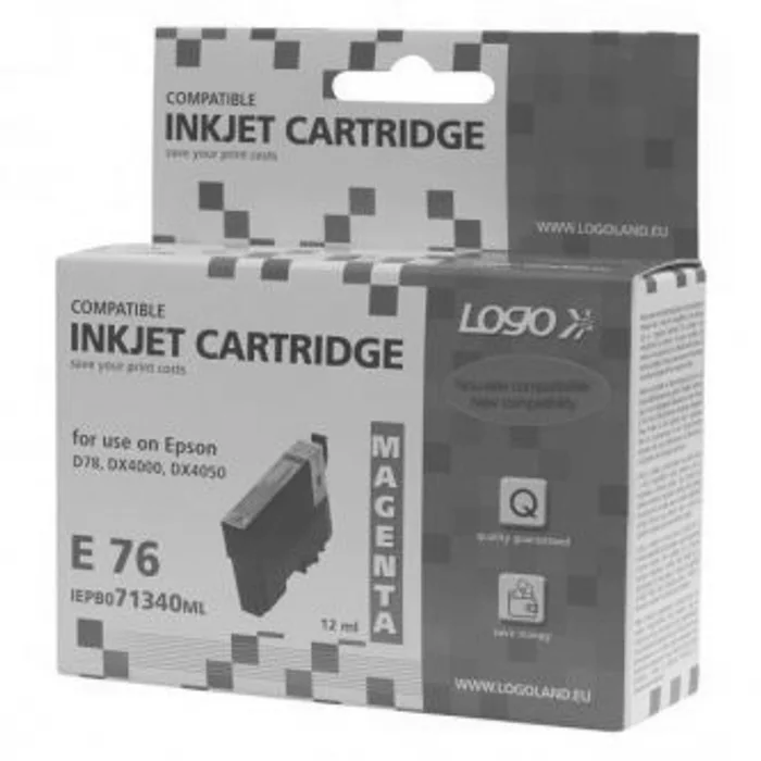 Hlavný obrázok produktu Logo kompatibilní ink s C13T07134011, magenta, 12ml, pro Epson D78, DX4000, DX4050, DX500