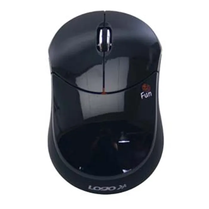 Hlavný obrázok produktu Logo Myš Fun, 1000DPI, 2.4 [GHz], optická, 3tl., 1 kolečko, bezdrátová, černá