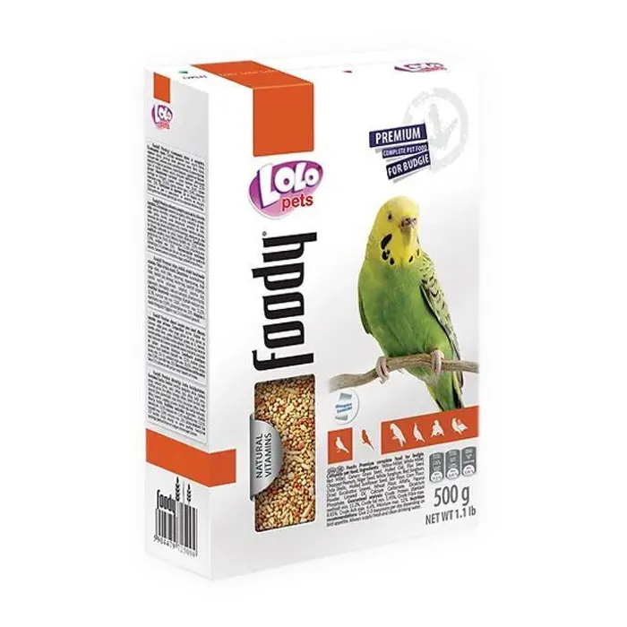 Hlavný obrázok produktu LOLO BASIC kompletní krmivo pro andulky 500 g krabička