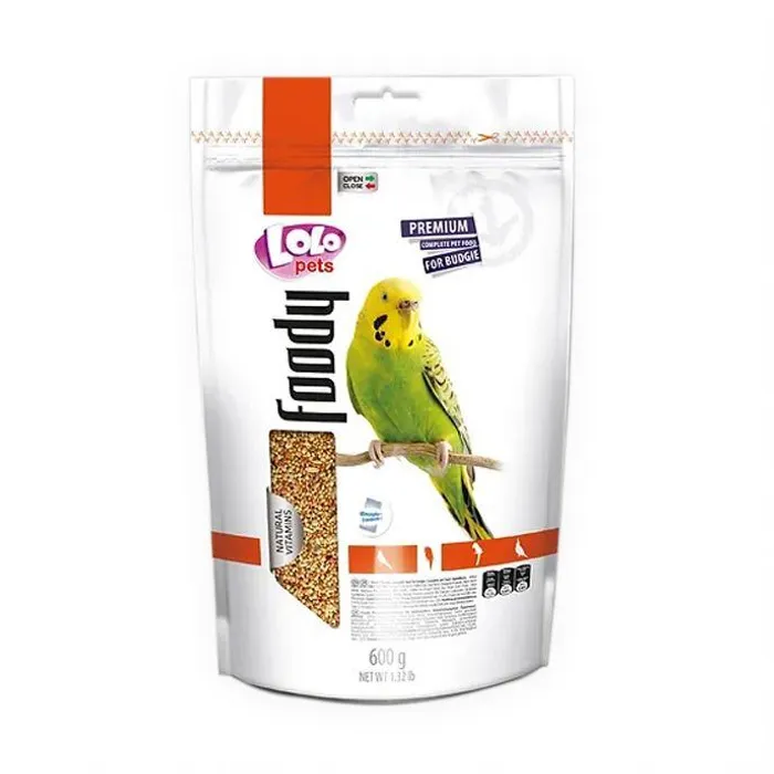 Hlavný obrázok produktu LOLO BASIC kompletní krmivo pro andulky 600 g Doypack