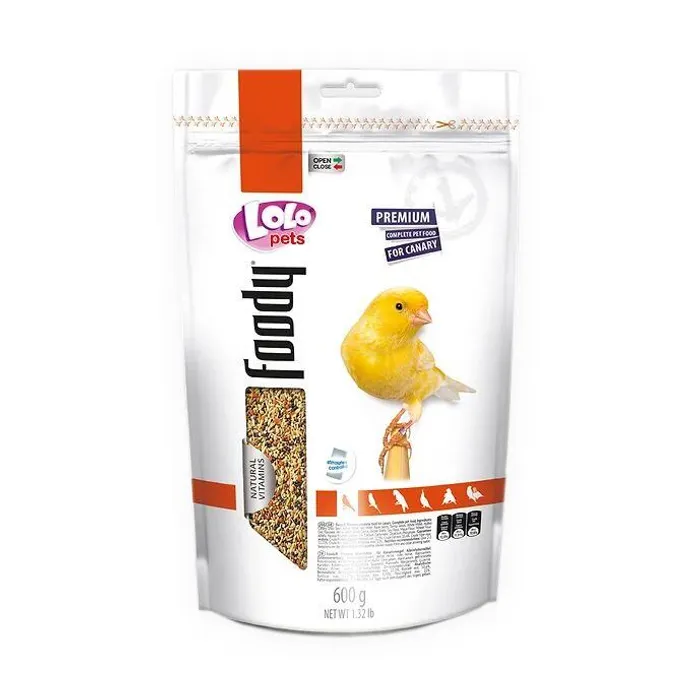 Hlavný obrázok produktu LOLO BASIC kompletní krmivo pro kanárky 600 g Doypack