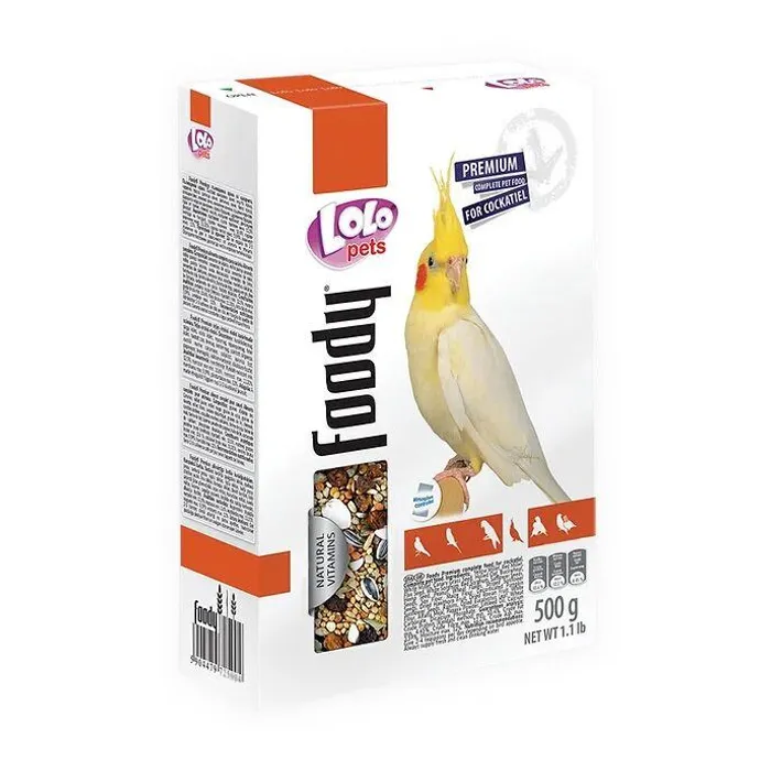 Hlavný obrázok produktu LOLO BASIC kompletní krmivo pro korely 500 g krabička