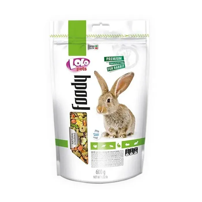 Hlavný obrázok produktu LOLO BASIC kompletní krmivo pro králíky 600 g Doypack