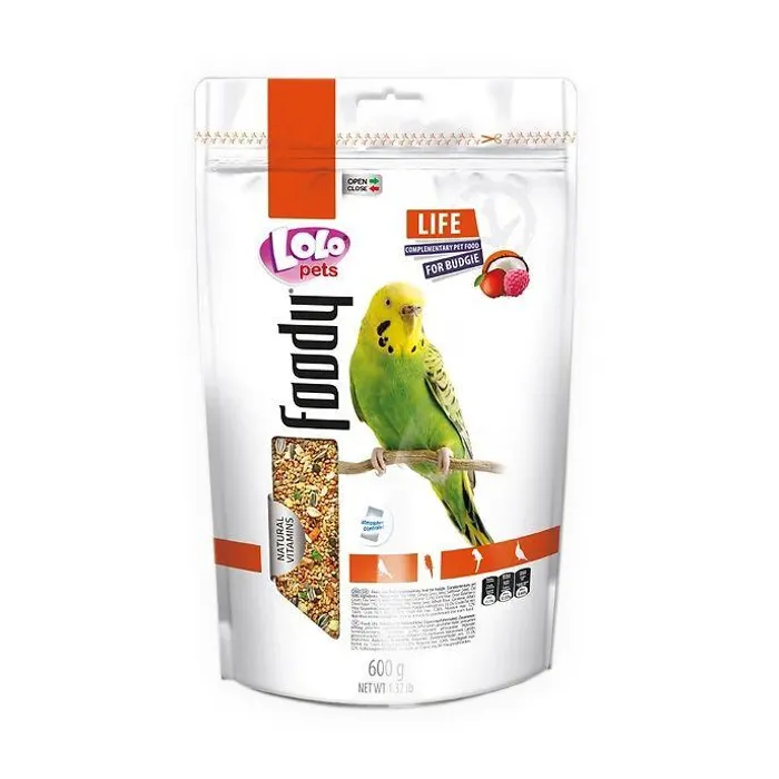 Hlavný obrázok produktu LOLO BASIC ovocné krmivo pro andulky 600 g Doypack