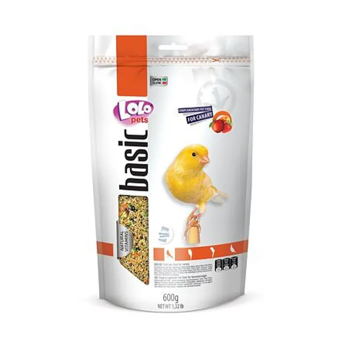 Hlavný obrázok produktu LOLO BASIC ovocné krmivo pro kanárky 600 g Doypack