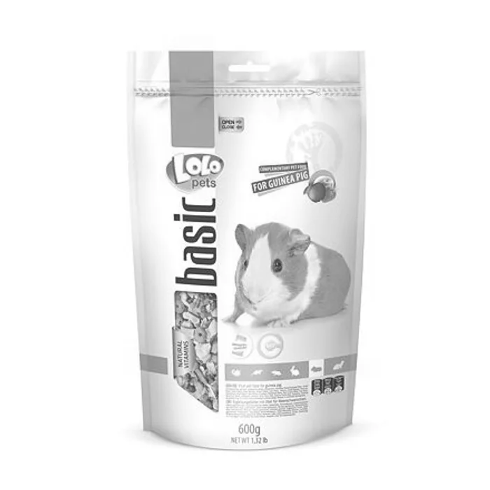 Hlavný obrázok produktu LOLO BASIC ovocné krmivo pro morčata 600 g Doypack