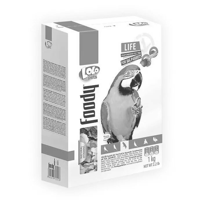 Hlavný obrázok produktu LOLO BASIC zeleninovo/ovocné krmivo pro velké papoušky 900 g