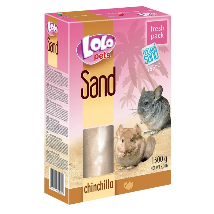 Hlavný obrázok produktu LOLO písek pro činčily v krabičce 1500 g