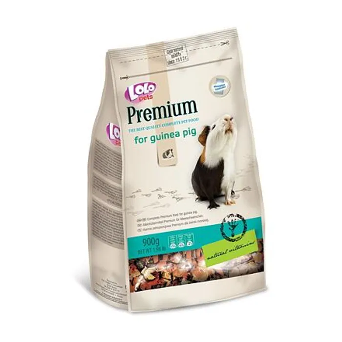 Hlavný obrázok produktu LOLO PREMIUM krmivo pro morčata 900g sáček