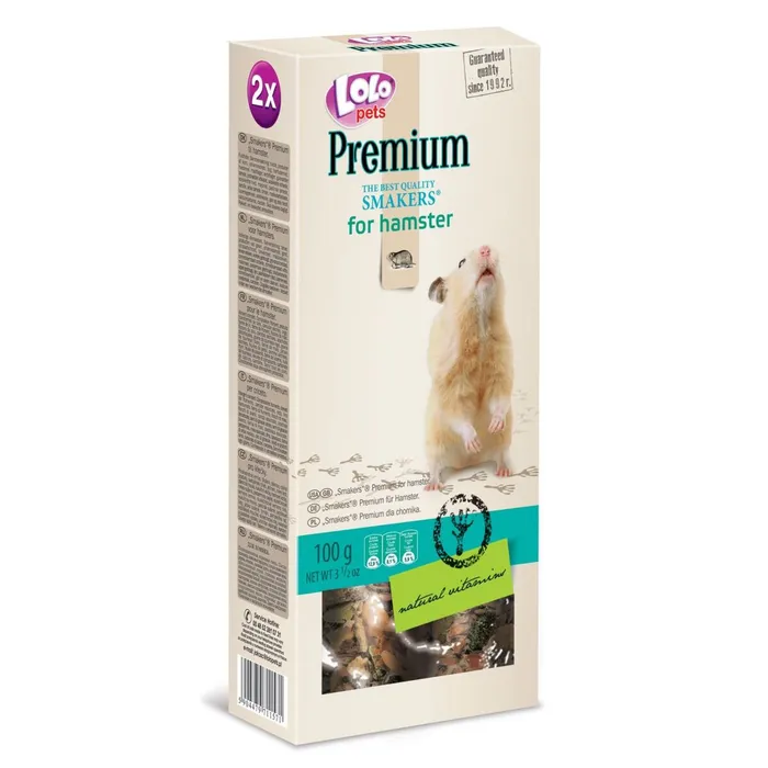 Hlavný obrázok produktu LOLO PREMIUM SMAKERS 2 klasy pro křečky 100 g