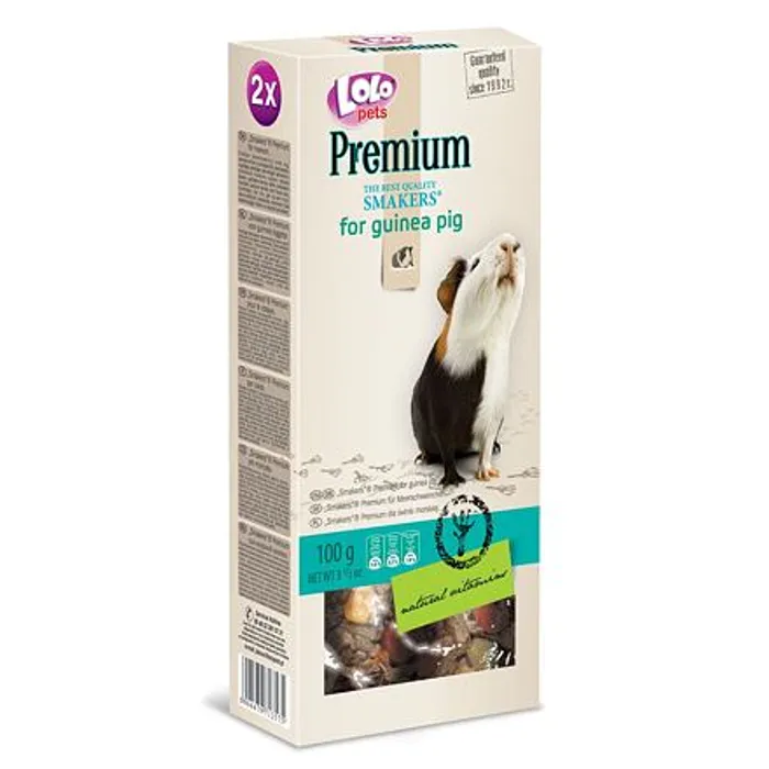 Hlavný obrázok produktu LOLO PREMIUM SMAKERS 2 klasy pro morčata 100 g