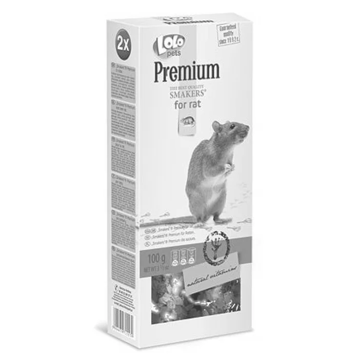 Hlavný obrázok produktu LOLO PREMIUM SMAKERS 2 klasy pro potkany 100 g