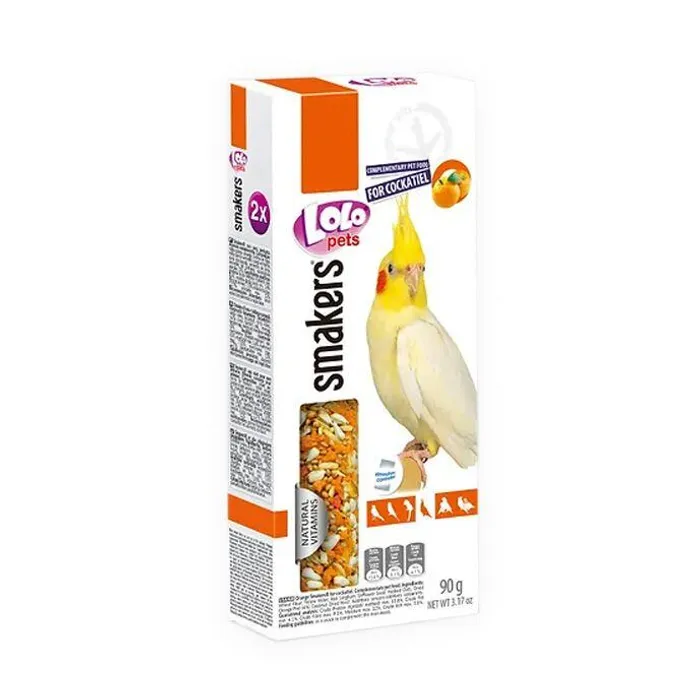 Hlavný obrázok produktu LOLO SMAKERS 2 klasy pomerančové pro korely 90 g
