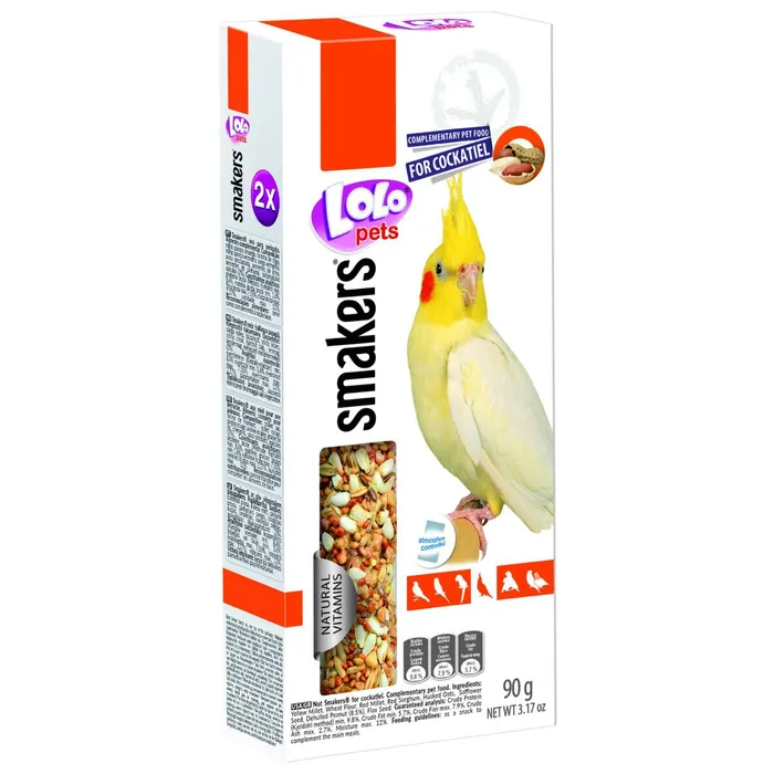Hlavný obrázok produktu LOLO SMAKERS 2 klasy s arašídy pro korely 90 g