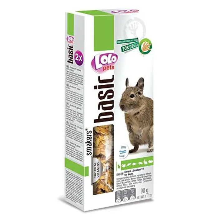 Hlavný obrázok produktu LOLO SMAKERS 2 klasy s cereáliemi pro osmáky degu 90 g