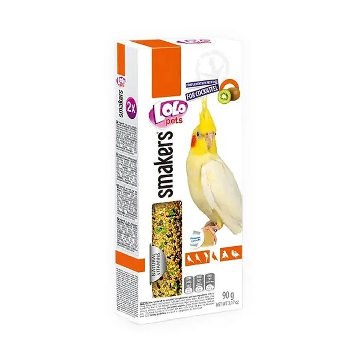 Hlavný obrázok produktu LOLO SMAKERS 2 klasy s kiwi pro korely 90 g