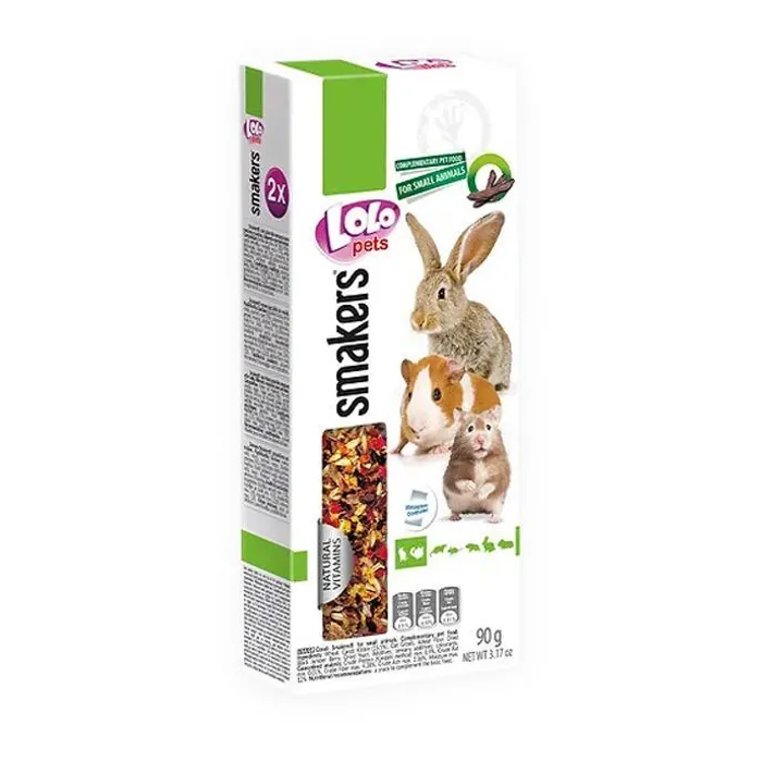 Hlavný obrázok produktu LOLO SMAKERS 2 klasy svatojánský chléb pro hlodavce 90 g