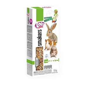 LOLO SMAKERS 3v1 klasy MIX príchuťou pre hlodavce 135 g