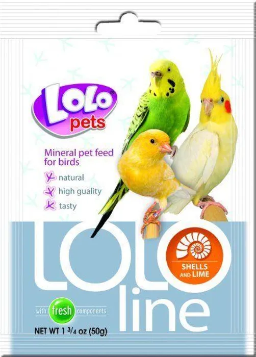 Hlavný obrázok produktu LOLOLINE mušle a vápník pro ptáky 50 g