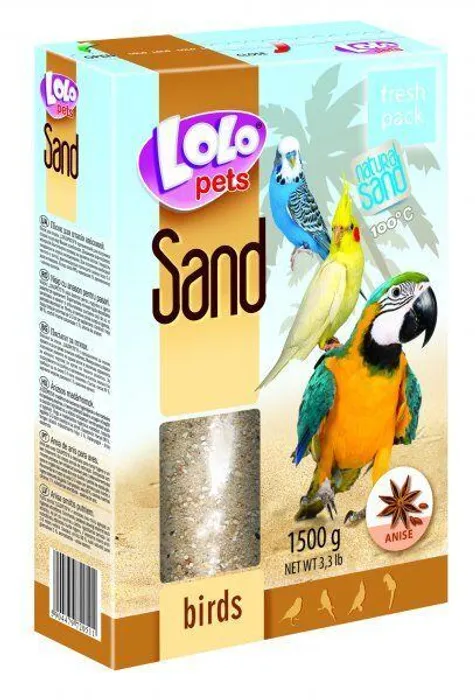Hlavný obrázok produktu LOLOpets anýzový písek pro ptáky 1500 g