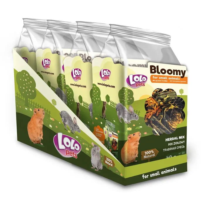 Hlavný obrázok produktu LOLOPets VITA HERBAL bylinkový mix pro hlodavce 40 g