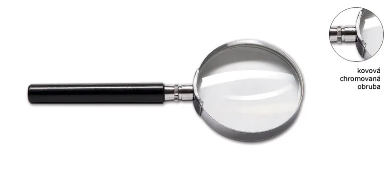 Hlavný obrázok produktu Lupa CONCORDE - 50mm průměr, kovová obruba