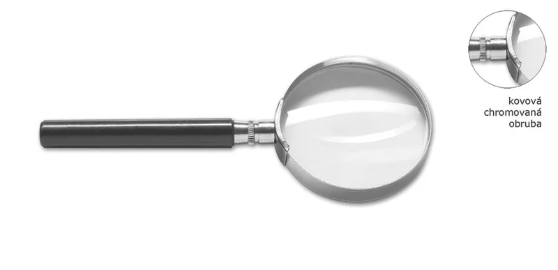 Hlavný obrázok produktu Lupa CONCORDE - 90mm průměr, kovová obruba