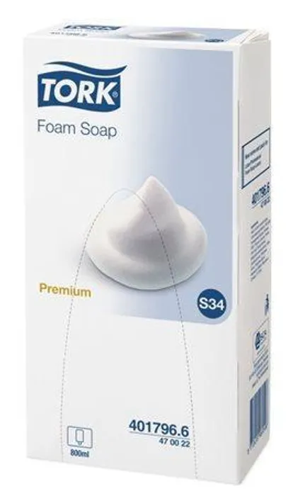 Hlavný obrázok produktu Luxusní pěnové mýdlo TORK Premium 800ml S34 [1 ks]