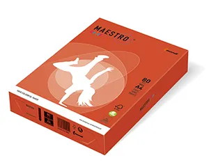 MAESTRO color INTENSIV 80g 500 listov Brick Red - ZR09