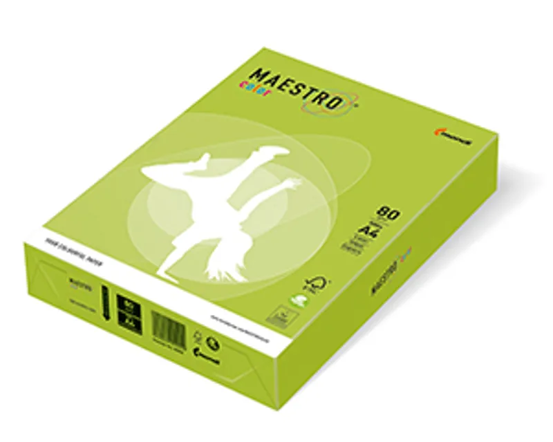 Hlavný obrázok produktu MAESTRO color INTENSIV 80g 500 listů Lime Green - LG46
