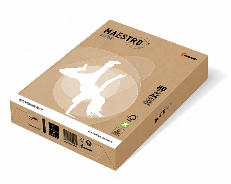 Hlavný obrázok produktu MAESTRO color INTENSIVE 80g 100 listů hnědá