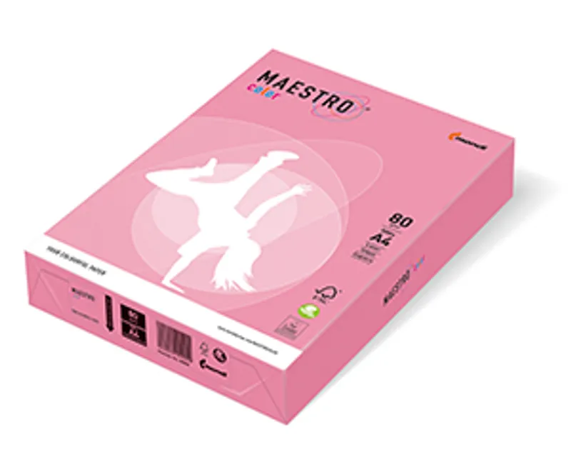 Hlavný obrázok produktu MAESTRO color PASTELL 80g 500 listů Flamingo - OPI74
