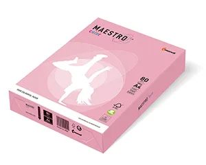 MAESTRO color PASTELL 80g 500 listov Pink - PI25
