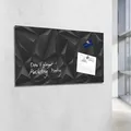 Ďalší obrázok produktu Magnetická sklenená tabuľa, 91x46 cm, SIGEL, „Artverum®“, čierna Diamond