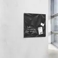 Ďalší obrázok produktu Magnetická sklenená tabuľa, 48x48 cm, SIGEL, „Artverum®“, čierna Diamond