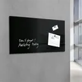 Ďalší obrázok produktu Magnetická sklenená tabuľa, 91x46 cm, SIGEL, Artverum®, čierna