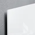 Magnetická sklenená tabuľa Artverum®, biela, 100x65cm, SIGEL