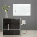Magnetická sklenená tabuľa Artverum®, biela, 100x65cm, SIGEL