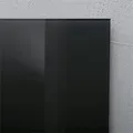 Magnetická sklenená tabuľa Artverum®, čierna, 60 x 40 cm, SIGEL
